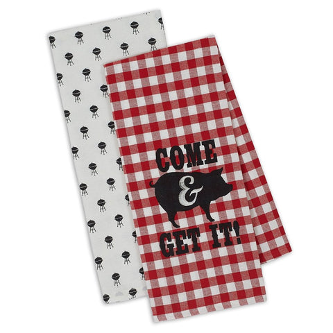 Come and Get it Dish Towel Set