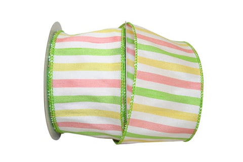 CABANA MULTI STRIPE DUPIONI WIRED EDGEv