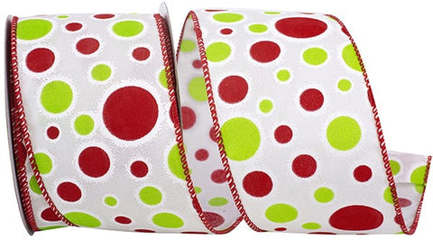BUBBLE DOT HOLIDAY WIRED EDGE