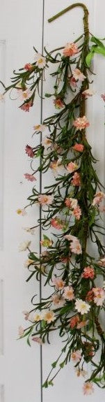 Garland-Pink Flowers