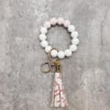 SILICONE BEADED KEYCHAIN WITH CLIP