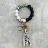 SILICONE BEADED KEYCHAIN WITH CLIP
