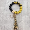 SILICONE BEADED KEYCHAIN WITH CLIP
