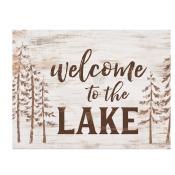 Welcome to the Lake Table Sign