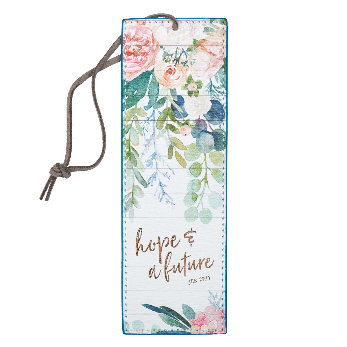 Hope and Future LuxLeather Pagemarker - Jeremiah 29:11