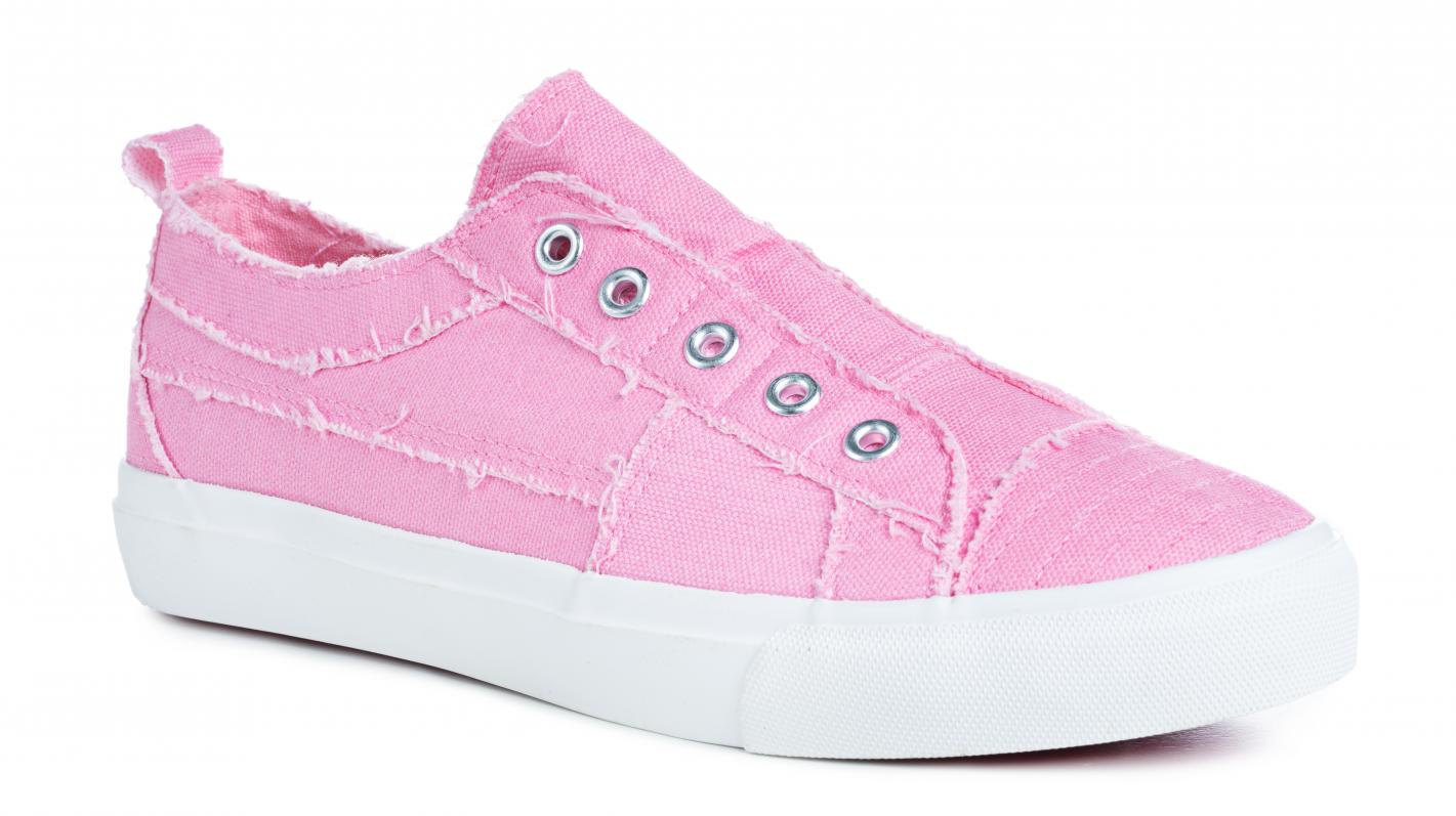 Bubblegum Pink Corky Slip Ons