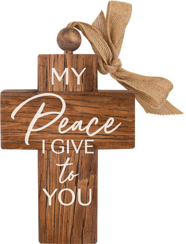 MY PEACE I GIVE TO YOU CROSS