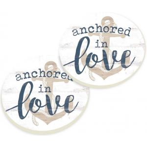 CAR COASTER PACK Anchored In Love