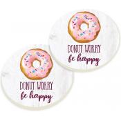 Car Coasters-Donut Worry