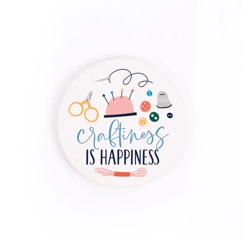 Home / CRAFTINESS IS HAPPINESS CAR COASTER
