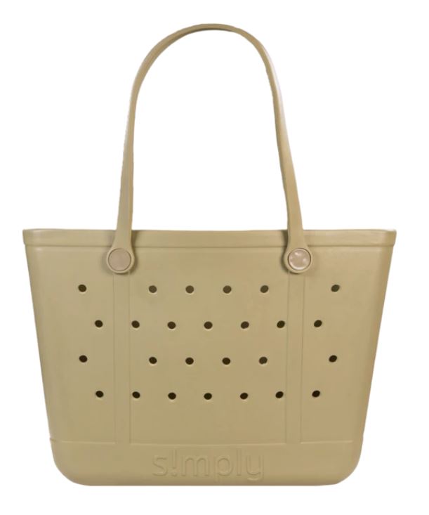 Simply Southern Tote Large Sepia