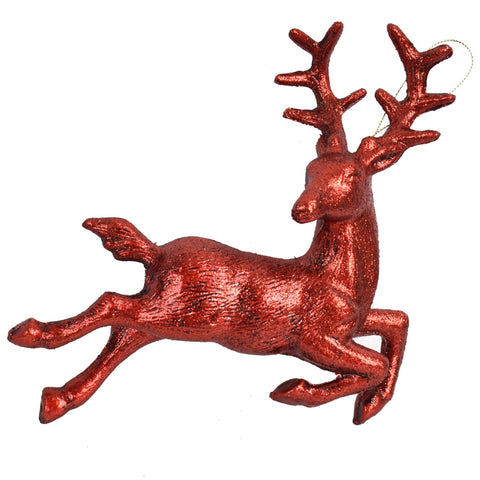 Antique Leaping Deer Ornament