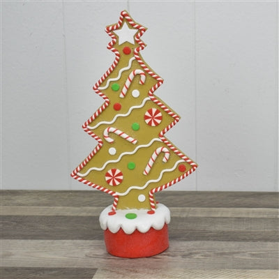 12” GINGERBREAD TREE