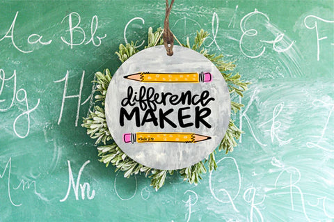 Difference Maker Ornament