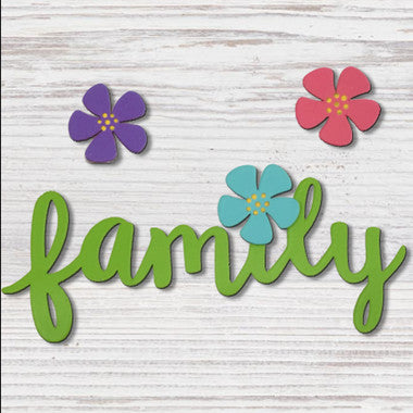 Roeda Studio Magnets "Family with Flowers"