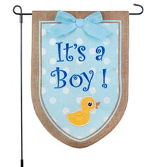 JEC Garden Flag- It's a girl/boy