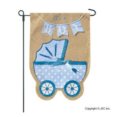 JEC Garden Flag- It's a girl/boy