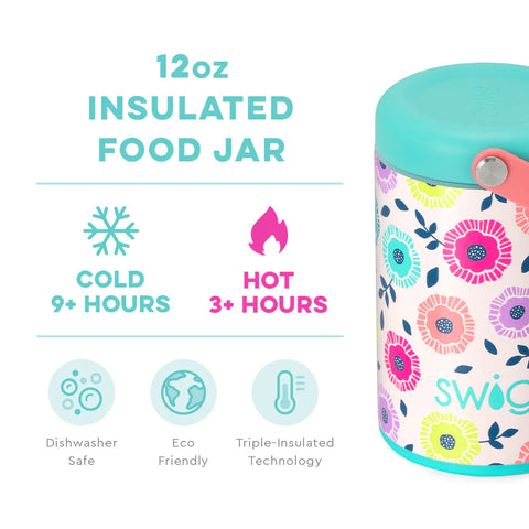 Dipsy Daisy Insulated Food Jar (12oz)