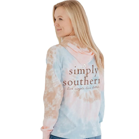 Simply Southern Logo Hoodie Sand