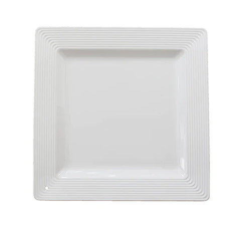 pinstripe square platter