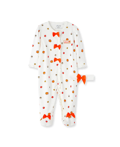 Harvest Footed One-Piece and Hat