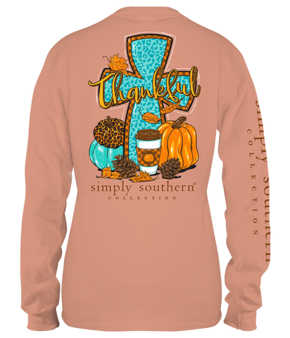 Thankful Cross Simple Southern Tee