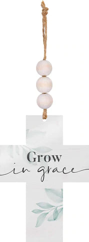 GROW IN GRACE ACRYLIC STRING SIGN STRING SIGN