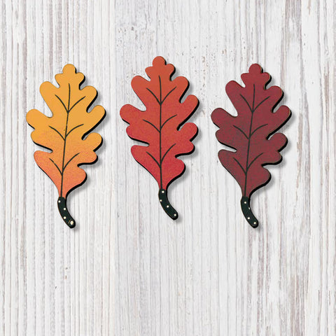 Roeda Brighten Your Life:Oak Leaf Magnets