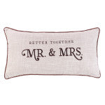 Better Together - Mr. & Mrs. Rectangular Pillow