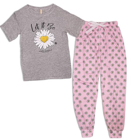 LET IT BE PJ PANTS & T-SHIRT SET