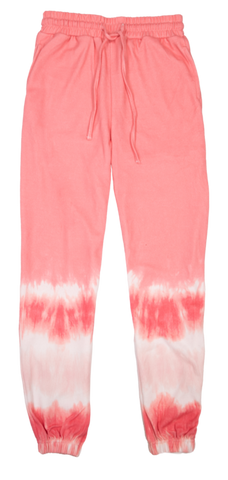 Simply Southern Tie Dye Jogger-Stripe Pink