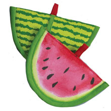 Fruit Market Watermelon Pocket Mitt