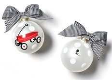 Limited Edition 2019 St. Jude Glass Ornament - Red Wagon