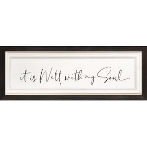 FRAMED ART It Is Well With My Soul