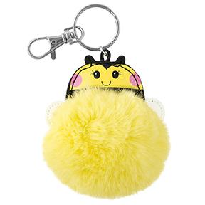 Stephen Joseph Children's Pom Pom Critter Key Chain