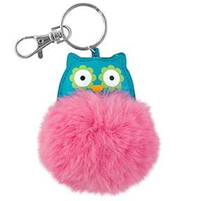 Stephen Joseph Children's Pom Pom Critter Key Chain