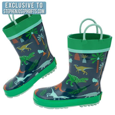 Dino Rain Boots