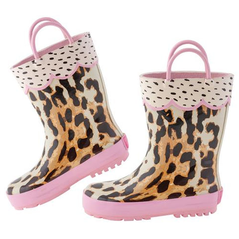 Cheetah Rainboots