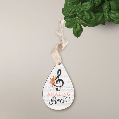 AMAZING GRACE DECORATIVE HANGING SIGN