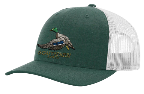 Southern Strut Brand  EMBROIDERED MALLARD Hat