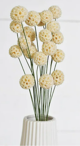 *INNER* WHITE WINDBALL FLOWER