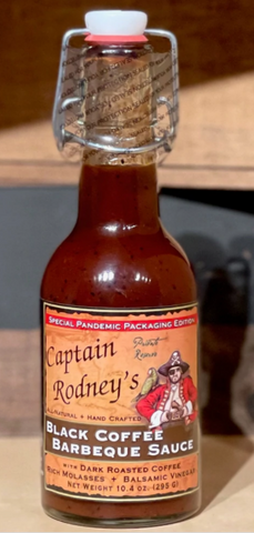 Captain Rodney's Private Reserve Black Coffee BBQ Sauce