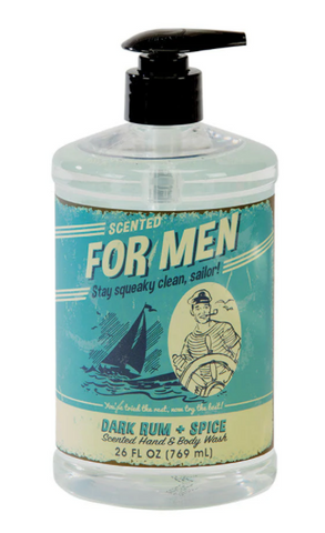 San Francisco Soap Company FOR MEN Liquid Soap 26fl oz - Dark Rum & Spice