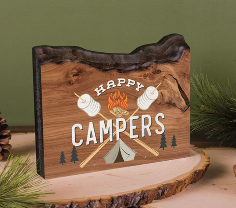 HAPPY CAMPERS BARKY SIGN