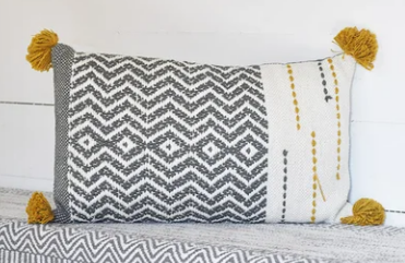 CHEVRON PATTERN PILLOW