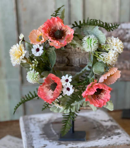 Summer Sorbet Poppy Candle Ring