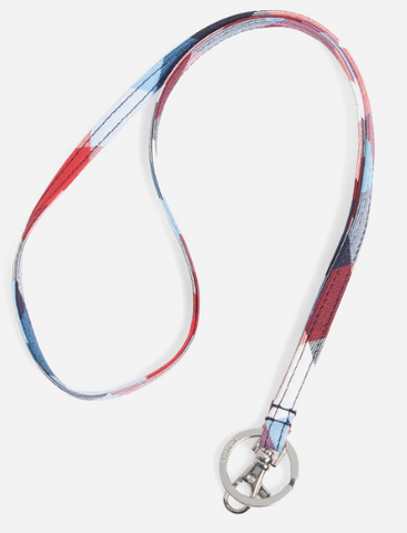 Lanyard-Patriotic Plaid