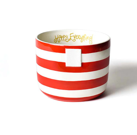 Red Stripe Mini Happy Everything Bowl