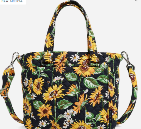 Multi-Strap Shoulder Bag Sunflowers