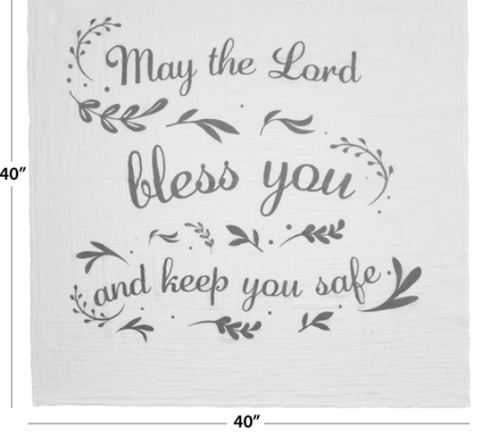 LITTLE BLESSINGS SWADDLE BLANKET